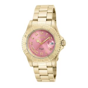 Relógio feminino Invicta Angel , dourado ZG 16851