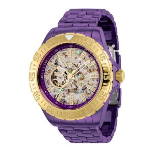 Relógio Masculino Analógio Automático 47mm, Invicta Pro Diver Carat Diamond 39851, Roxo