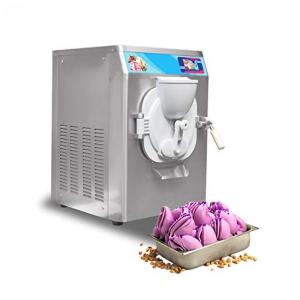 Máquina de Sorvete Profissional em Aço Inoxidável 40L por Hora com 1 Bico, 110V 2000W, Kolice, Prata
