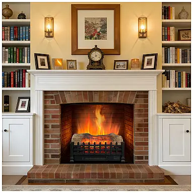 Lareira Elétrica Innoflame 52x30cm 1400W