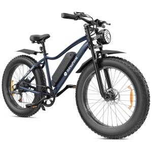 Bicicleta Elétrica isinwheel M10 PlusPro para Adultos 45km/h 1000W, Mountain Ebike Bateria Removível 121km de Autonomia, 7 Marchas
