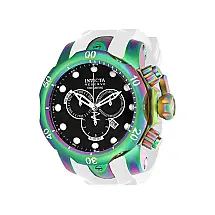 Relógio Masculino Venom, Invicta 24061, Branco e Iridescente