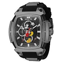 Relgio masculino do Mickey Mouse de edio limitada da Disney - 53 mm. Preto. Bronze 44061