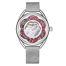 Relógio Feminino Stuhrling M18261 - 38mm - Madre Pérola e Cristais