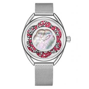 Relógio Feminino Stuhrling M18261 - 38mm - Madre Pérola e Cristais