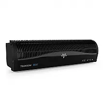 Ventilador de Janela com Alexa, 4 Velocidades, Modo de Exaustão Reversível, 110V Vornado TRANSOM AE, Preto