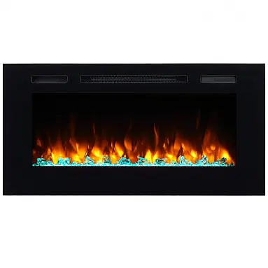 Lareira Elétrica de Embutir A50x101L,