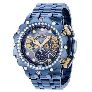Reserve Venom 2,45 quilates diamante suo Ronda Z60 calibre masculino relgio com mostrador madreprola - 51 mm. Azul