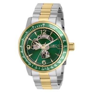 Relgio Mecnico Especial Masculino - 45mm. Ao. Ouro ZG-38561