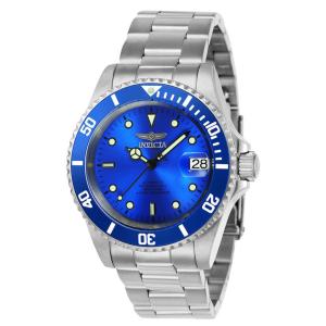 Relógio Masculino Automático Pro Diver, Invicta 24761, Prata e Azul