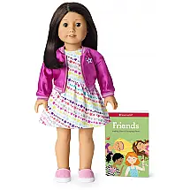 Boneca American Girl Truly Me n25 com Cabelo Castanho para Crianças Acima de 6 Anos