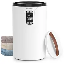 Aquecedor de Toalhas 20L para Banheiro, com Timer, Temperatura Ajustável, Display LED, Desligamento Automático, Aquecimento Uniforme