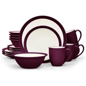 Aparelho de Jantar para Todas as Ocasiões, Elegância e Sofisticação para Sua Mesa com 16 Peças, Formato Redondo e Material de Cerâmica sem