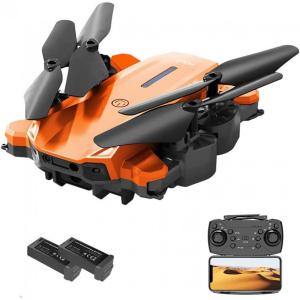 Drone FOLO com Câmera 8K HD Wi Fi para Adultos e Crianças, Laranja