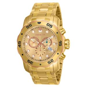 Relógio Masculino Pro Diver SCUBA, Invicta 80071, Dourado