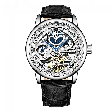 Relógio Masculino Stuhrling Esqueleto 3917