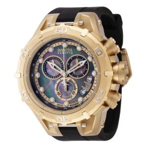 Reserva Subaqua Ocean Warrior Swiss ETA G10.212 Calibre Relgio masculino com mostrador em madreprola - 54 mm. Preto