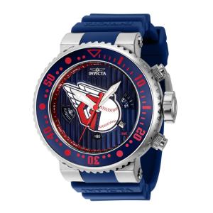Relgio masculino MLB Cleveland Guardians 52 mm. Azul Marinho 42371