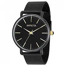 Relógio Feminino Invicta Angel Preto 38 mm - Estilo e Elegância para o Seu Pulso