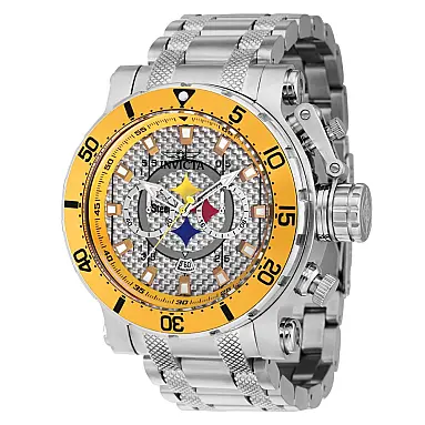 Relgio masculino NFL Pittsburgh Steelers