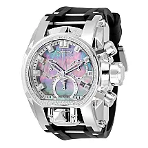 Reserve Bolt Zeus Magnum 0,43 quilates diamante suo Ronda Z60 calibre relgio masculino com mostrador madreprola -