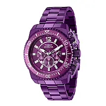 Relgio masculino profissional - 48 mm. Roxo 40871