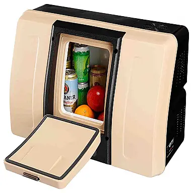 JUNKUN Mini Geladeira, Cooler Automotiva