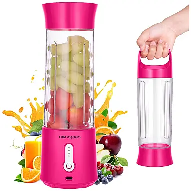 Liquidificador Portátil 500mL com 6