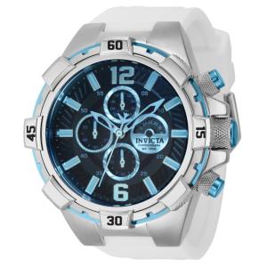 Relógio Masculino Aviator, Invicta 42081, Branco, Prata e Azul