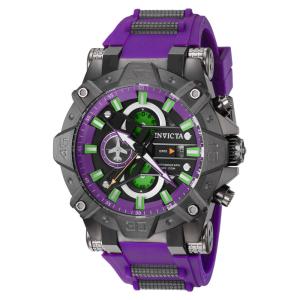 Relógio Masculino Aviator, Invicta 40181, Roxo e Preto