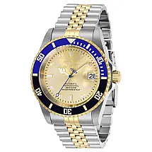 Relgio Pro Automtico Masculino - 42mm. Ao. Ouro ZG-29181