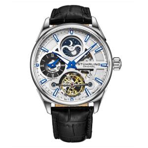 Relógio Masculino Stuhrling Reserve 3918 Automático 43mm, Preto