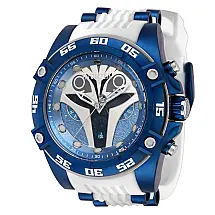 Relógio Masculino Star Wars, Invicta 41281, Azul e Branco