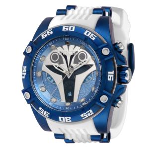 Relógio Masculino Star Wars, Invicta 41281, Azul e Branco