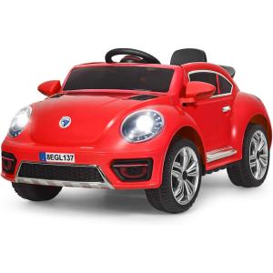 Carro Eletrico Infantil a Bateria 12V 2 Assentos com 3 Velocidades, COSTZON, Rosa