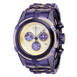 Relógio Masculino Reserve Bolt Zeus 1,81 quilates com Mostrador em Madrepérola e Diamante Suíço Ronda Z60 Calibre, Invicta 39381