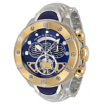 Relógio Masculino Reserve Kraken, Invicta 33481, Prata e Azul