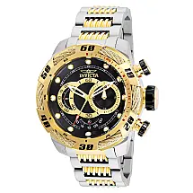 Relgio masculino Speedway - 50 mm. Ao. Ouro 25481