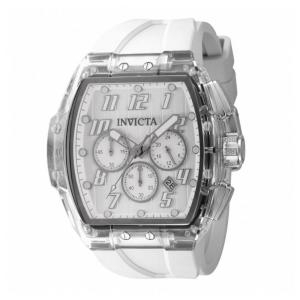 Relógio Masculino Invicta S1 Rally Anatomic 47mm Branco 45481