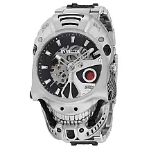 Relógio Masculino Invicta Artist Automático 48mm, Preto e Aço 42581