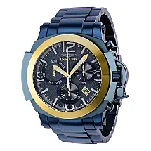Relgio masculino calibre Ronda Z60 das Foras da Coalizo - 48 mm. Azul Escuro 36581