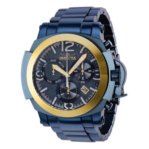 Relgio masculino calibre Ronda Z60 das Foras da Coalizo - 48 mm. Azul Escuro 36581