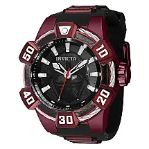 Relgio masculino Star Wars Darth Vader Automtico - 52 mm. Preto. Vermelho 40981