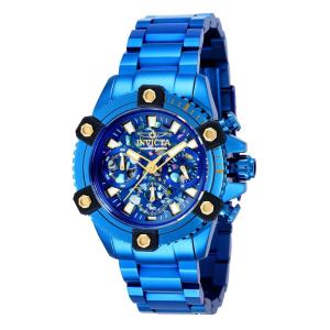 Relógio Feminino das Forças da Coalizão com Mostrador Abalone, Invicta 35981, Azul