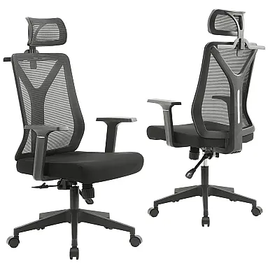 Cadeira de Escritório Ergonômica Giratória