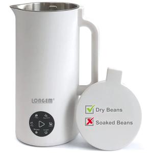 Espumador de Leite Elétrico 350 mL, Aquecimento Automático, 110v, LONGEM, Branco