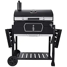 Churrasqueira a Carvão Portátil, Serve até 10 Pessoas, ROYAL GOURMET CD2030AN, Preto