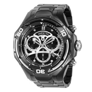 Relgio masculino S1 Rally Mammoth Swiss Ronda Z60 FE calibre - 54 mm. Preto 38091