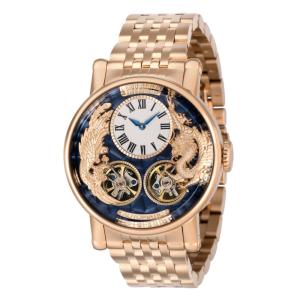 Relógio masculino vintage automático Invicta , ouro rosa 38191