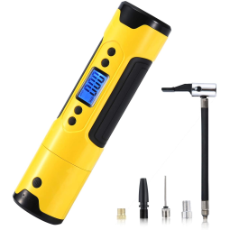 Compressor Bomba de Ar Portátil Sem Fio 1000 × 3mAh Recarregável Digital LED Bikes Motos Bolas etc.